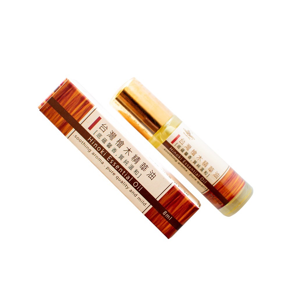 100%台灣檜木精油 8ml 滾珠瓶