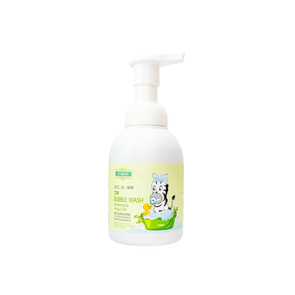 草本宣言泡泡二合一慕斯-艾草 400ml