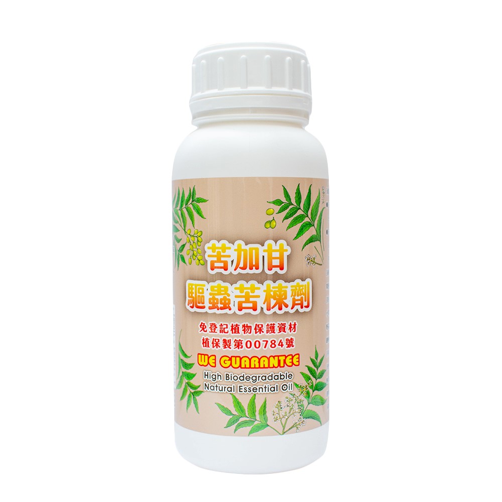 苦加甘驅蟲苦楝劑500ml
